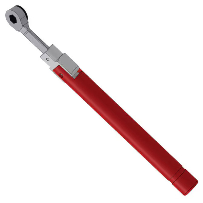 Ratchet Head Break-Over Torque Wrench 3 -12 lbf.in / 33.9 - 135.6 cN.m