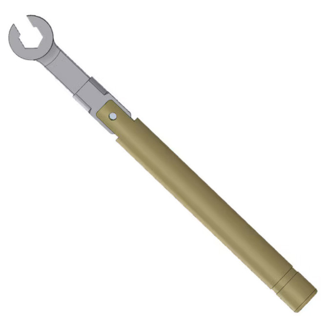 Flare End Head Break-Over Torque Wrench 3 -12 lbf.in / 33.9 - 135.6 cN.m