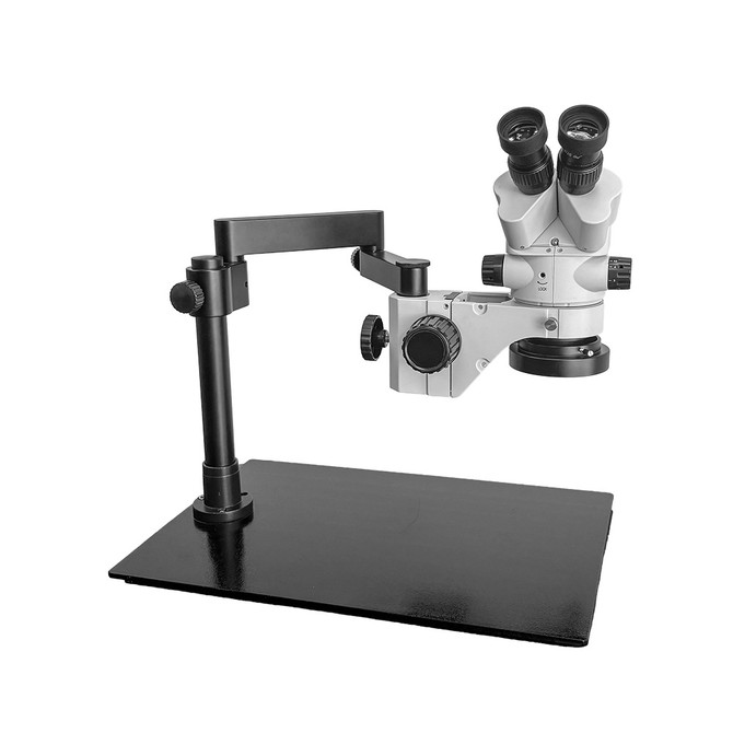 S6 Articulated Arm Stereo Zoom LED Microscope 7x-45x