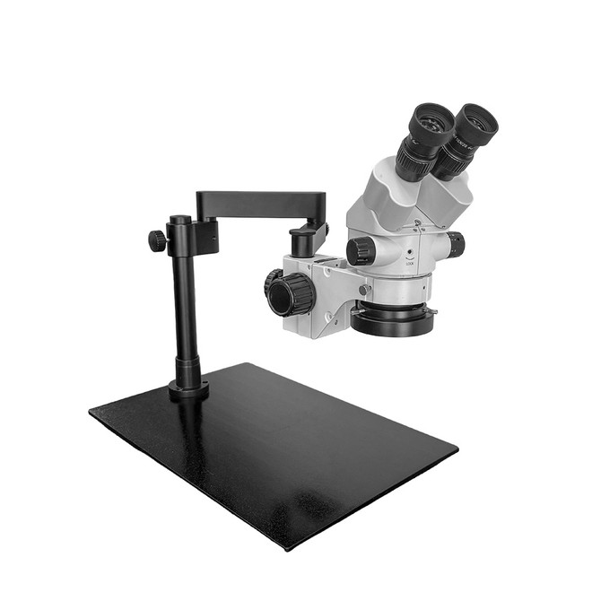 S6 Articulated Arm Stereo Zoom LED Microscope 7x-45x