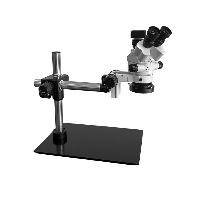 S6 Digital Boom Stand Rectangular Base Stereo Microscope 7x-45x