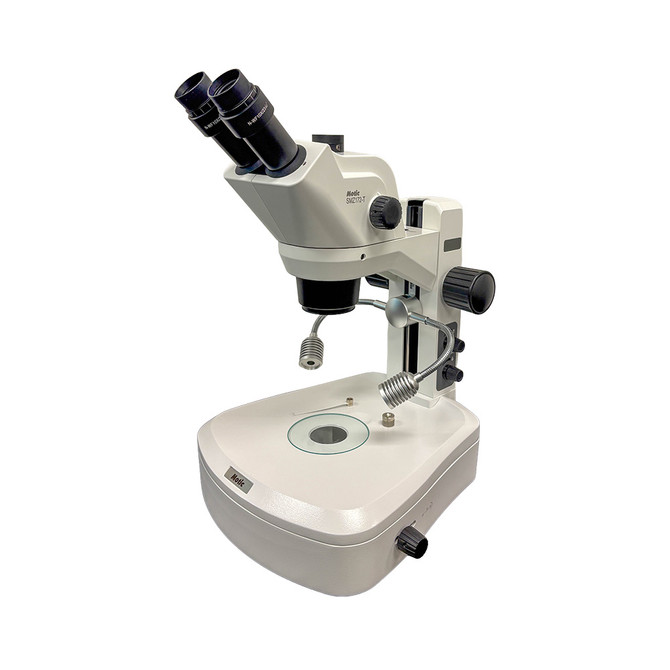 Trinocular Brightfield Darkfield Stereo Microscope Dual Spot Illuminator