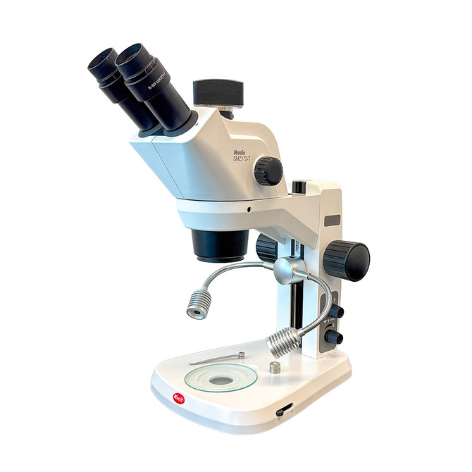 SMZ-172 Digital Stereo Zoom Microscope with Dual Spot Illuminator
