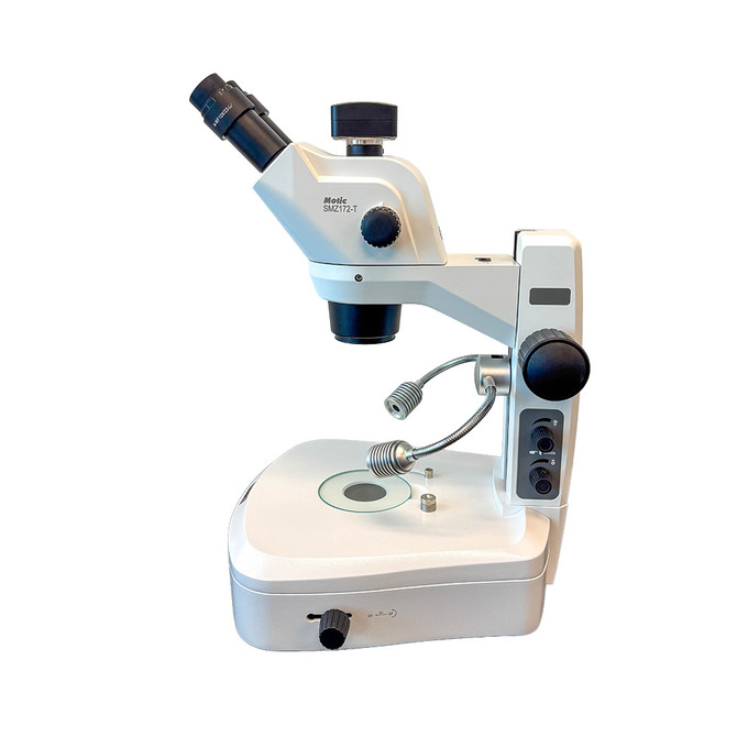 SMZ-172 Digital Stereo Zoom BF/DF Microscope with Dual Spot