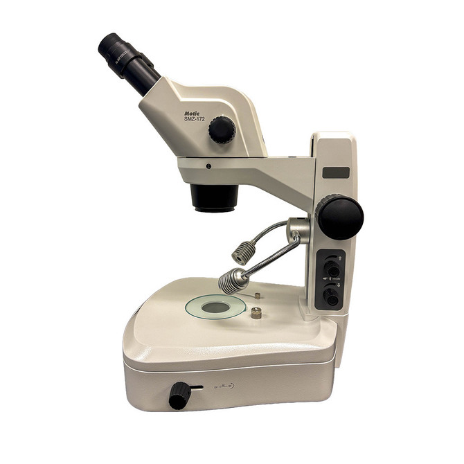 Binocular Brightfield Darkfield Stereo Microscope Dual Spot Illuminator