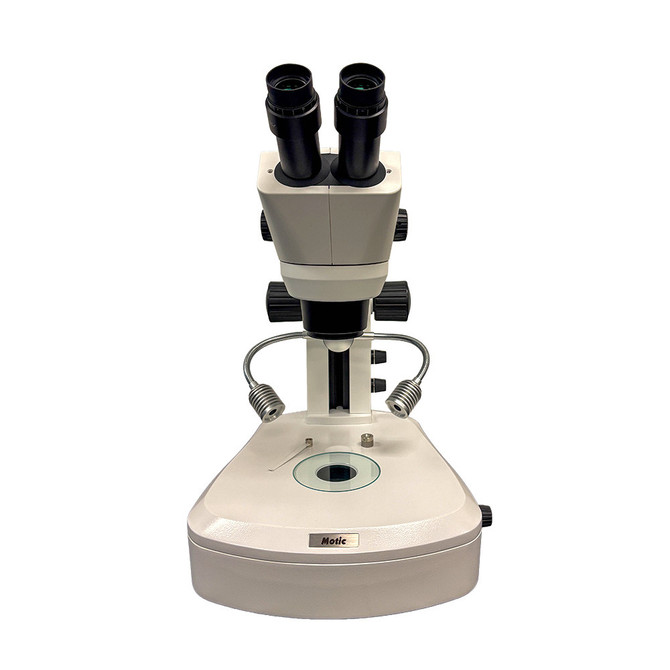 Binocular Brightfield Darkfield Stereo Microscope Dual Spot Illuminator