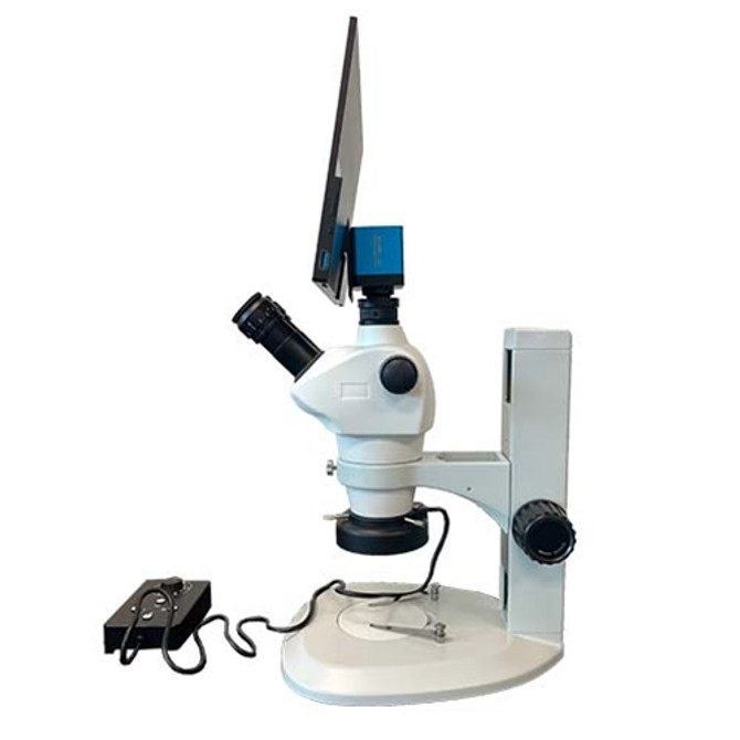 Richter Optica S850-LCD Digital Stereo Zoom Microscope 8x-50x