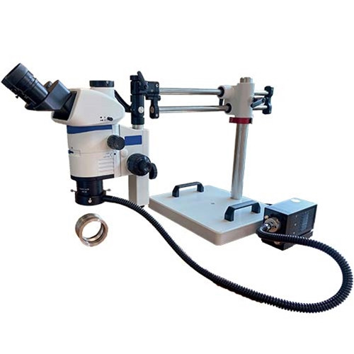 Fein Optic FZ12 Stereo Microscope on Ball Bearing Boom Stand