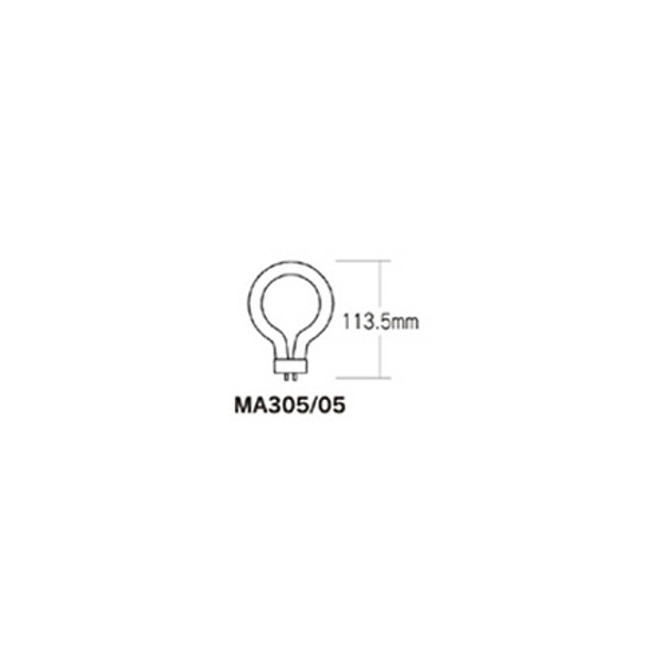 Meiji Ring Fluorescent Bulb, Daylight MA305-05