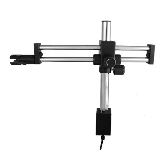 Ball bearing boom clamping stand
