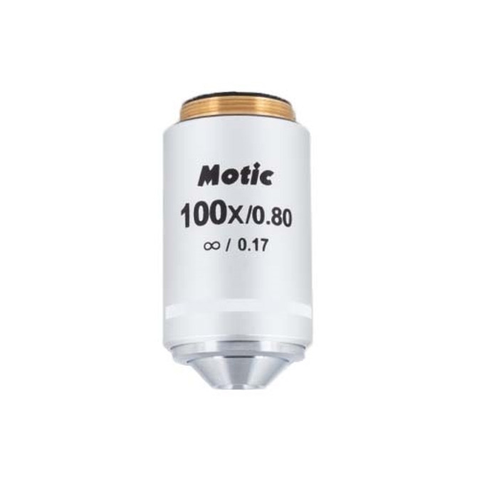 Motic Plan UC Achromat 100x Dry Microscope Objective Lens