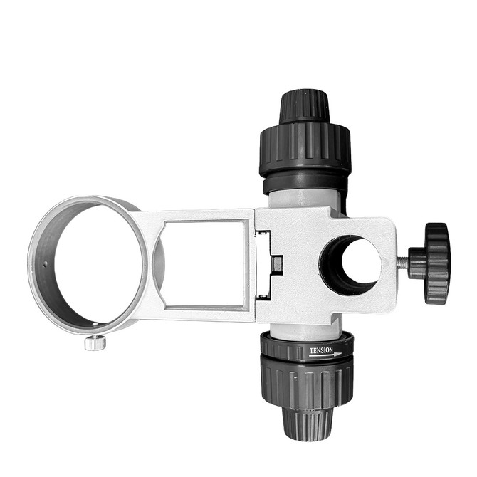 Coarse and fine focus holder for microscope