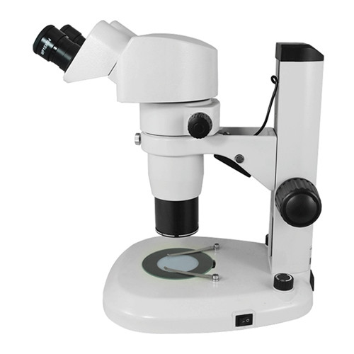 Ergonomic Common Main Objective Stereo Zoom Microscope 8x-80x on Lighted Stand