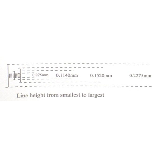 Stage Micrometer 1mm - 200 Divisions KR868