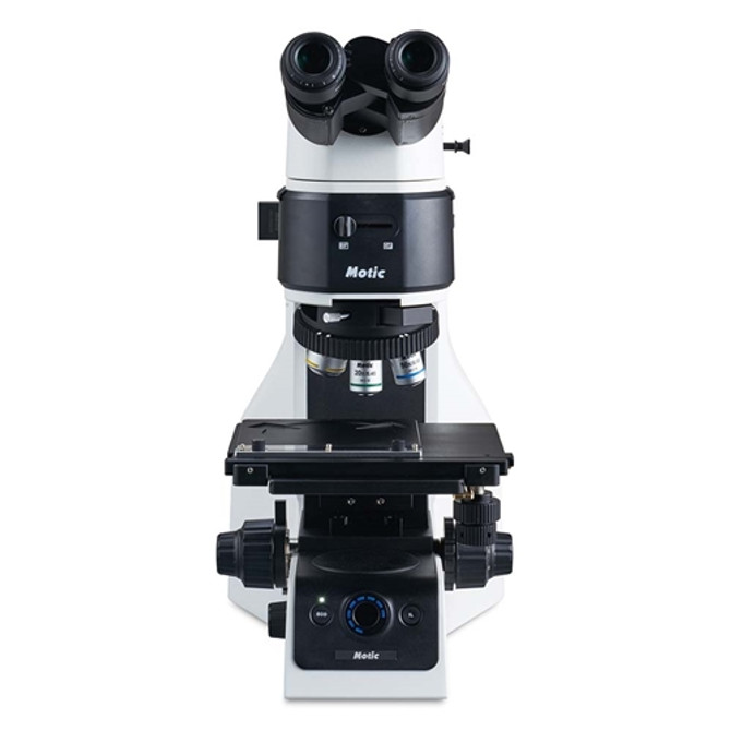 Motic PA53MET Metallurgical Microscope with LWD Objectives Motic PA53MET Metallurgical Microscope with LWD Objectives