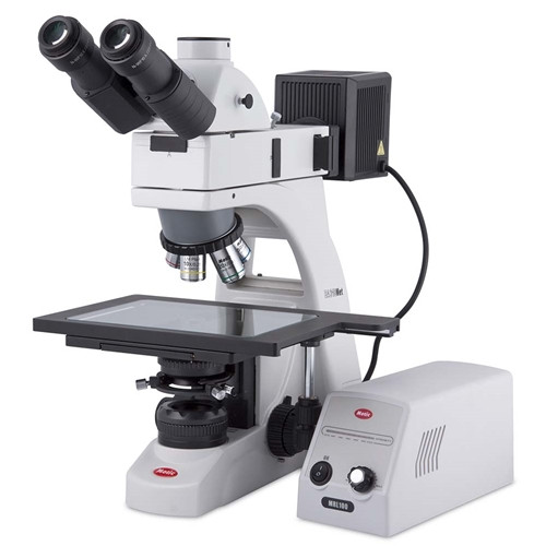 Motic BA310MET Metallurgical Reflected/ Transmitted Trinocular Microscope