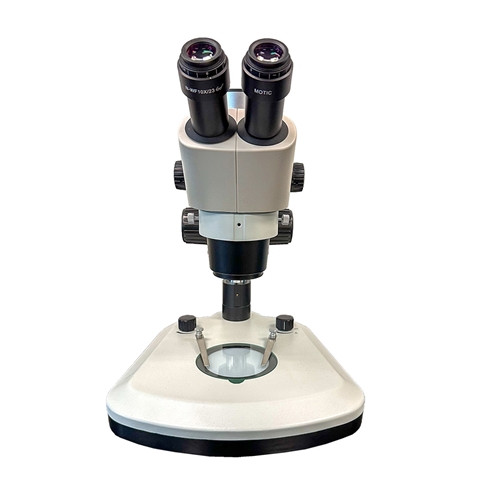 Motic SMZ-171 Stereo Zoom Microscope on LED Stand