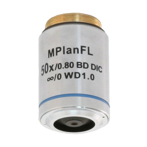 Brightfield Darkfield Semi Apochromat DIC 50x Microscope Objective