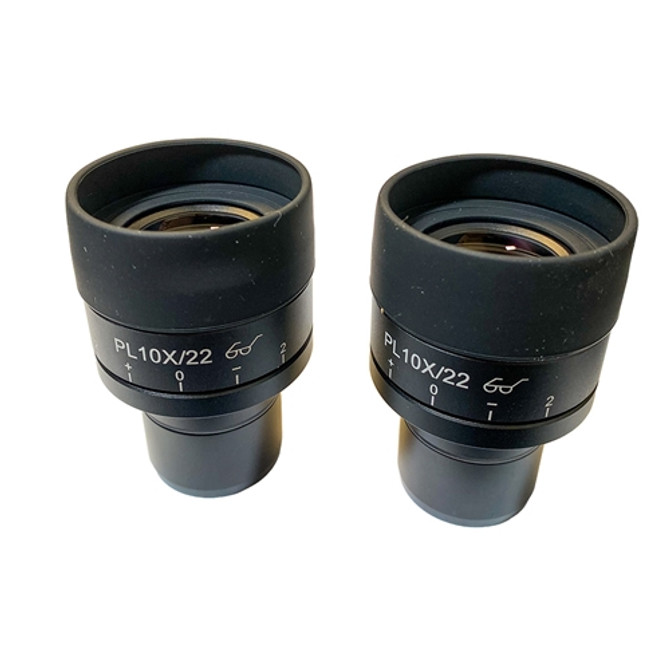Focusing 10x Eyepieces for Nikon SMZ Stereo Microscopes