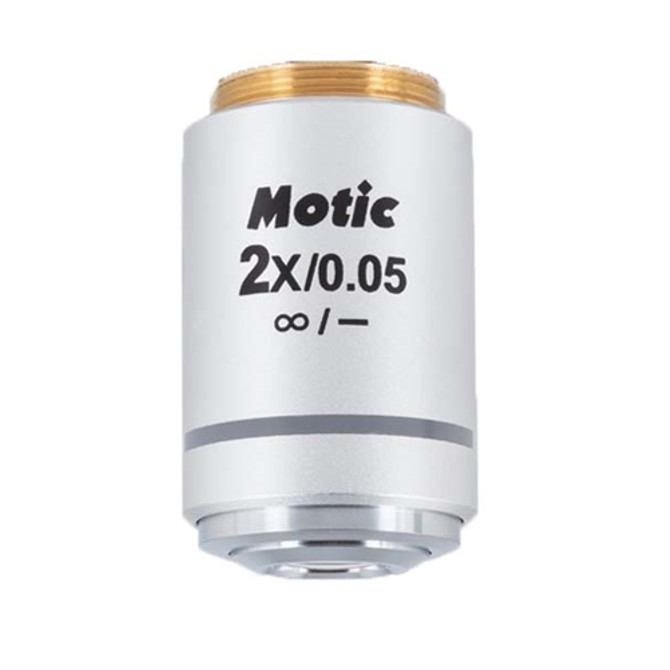 Motic Plan UC Achromat 2x Microscope Objective Lens