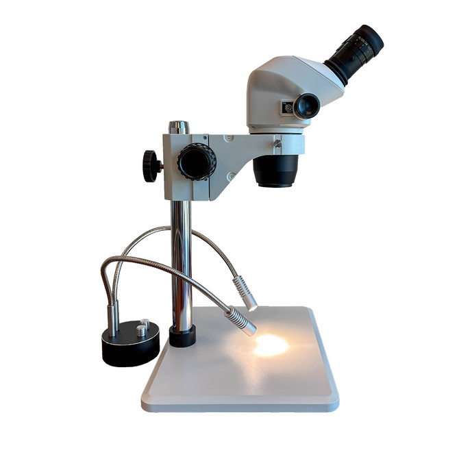 FZ8 Stereo Zoom Microscope with Dual Pipe Lights