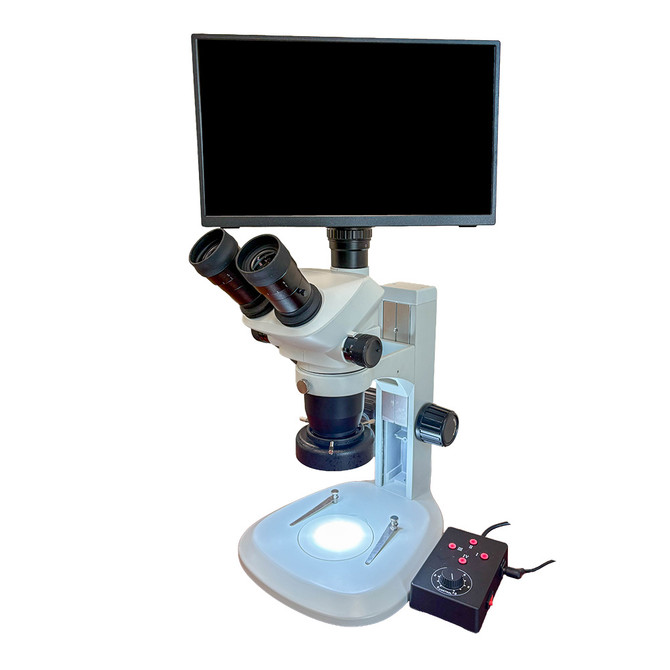 High Resolution Stereo Zoom HD Digital Track Stand Microscope