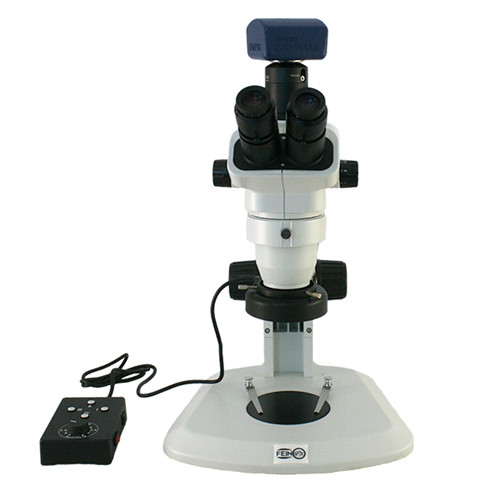 High Resolution Stereo Zoom Digital Microscope LED Ring