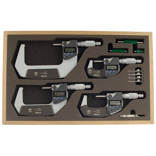 Mitutoyo 293-961-32 4-Piece Micrometer Set 0-4