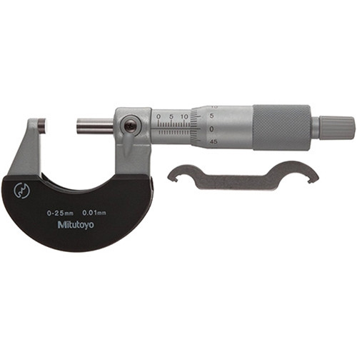 Mitutoyo Vernier Outside Micrometer 25-50mm Heat-Insulated Frame