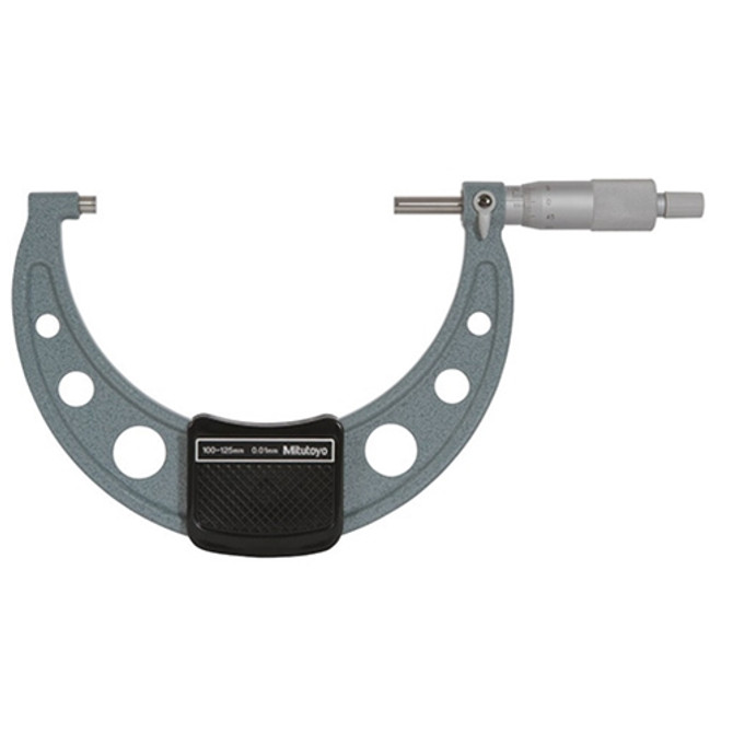 Mitutoyo Vernier Outside Micrometer 100-125mm Ratchet Stop
