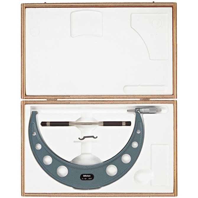 Mitutoyo Vernier Outside Micrometer 11-12" Ratchet Stop