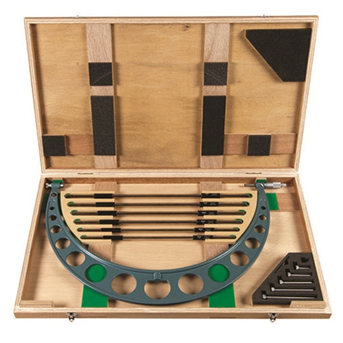Mitutoyo Vernier Outside Micrometer 18-24" Interchangeable Anvils