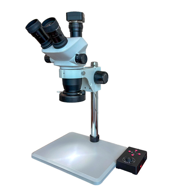 FZ8 Digital Stereo Zoom Microscope with Ring Light