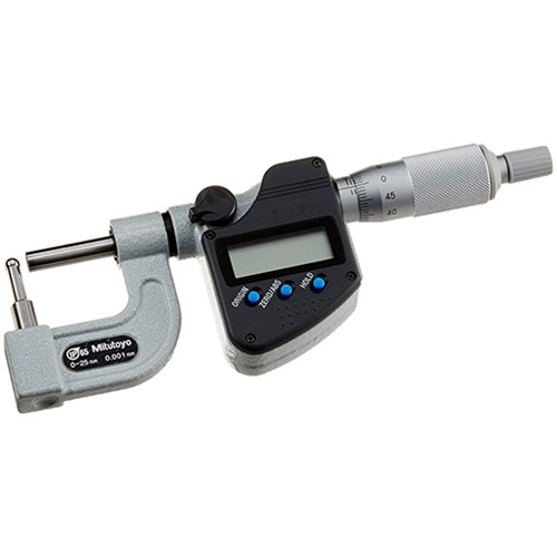 Mitutoyo Digital Tube Micrometer 0-25mm Spherical Type C