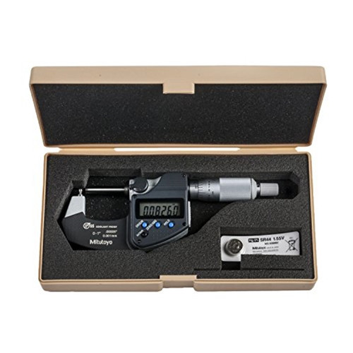 Mitutoyo Digital Tube Micrometer 0-1" / 0-25.4mm Spherical Type B