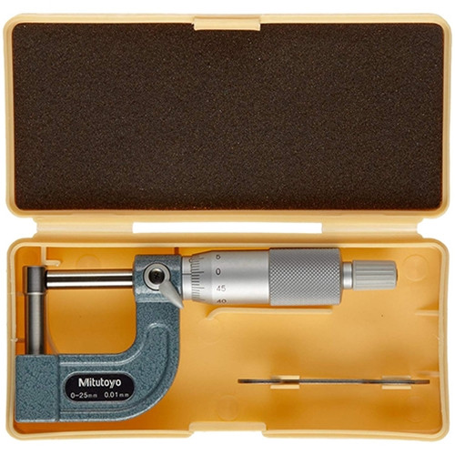 Mitutoyo ミツトヨ PSM-25R 0-25mm Mitutoyo Vernier Tube Micrometer 0-25mm with Cylindrical Anvil