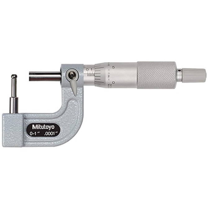 Mitutoyo Vernier Tube Micrometer 0-1" Spherical
