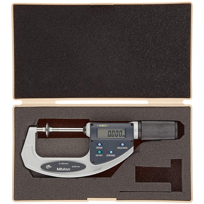 Mitutoyo Digital Disk Micrometer 0-30mm- Quickmike Type