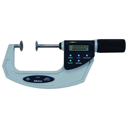 Mitutoyo Digital Disk Micrometer 1-2.2" / 25.4-55.88mm Quickmike Type