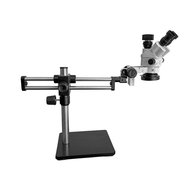 S6-BBSQ Digital Stereo Zoom Ball Bearing Boom Stand Microscope 7x-45x