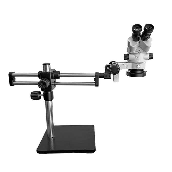 S6-BBSQ Binocular Stereo Zoom Ball Bearing Boom Stand Microscope 7x-45x
