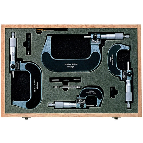 Mitutoyo Digit Outside Micrometer Set 0-100mm