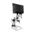 Richter Optica S6LCD-SPS Stereo Zoom Microscope 7x-45x Dual Pipe Light