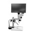 Richter Optica S6LCD-SPS Stereo Zoom Microscope 7x-45x Dual Pipe Light