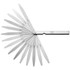 Mitutoyo Thickness Gage 0.05-1mm 150mm Blades 20 Leaves