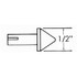 Tachometer cone adapter 1/2"