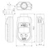 Digital Hand Tachometer with Laser Diode Dimensions