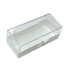 Rectangular Box 2.875" x 1.25" Hinged Snap Lock Lid