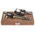 Wooden Mahogany Case Tool Kit