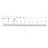 Reticle Ruler 0.100 Inch 100 Divisions Crossline